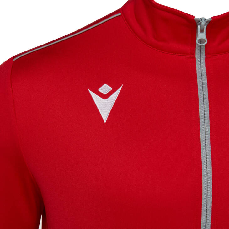 NEMESIS FULL ZIP TOP RED, XS - Slika 4