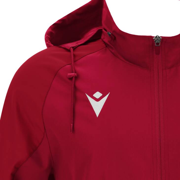 ELBRUS FULL LENGHT ZIP RAINJACKET RED/DRED,L - Slika 3
