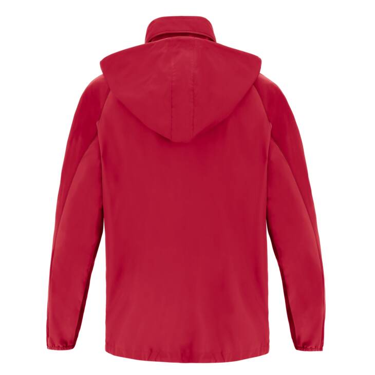 ELBRUS FULL LENGHT ZIP RAINJACKET RED/DRED,M - Slika 5