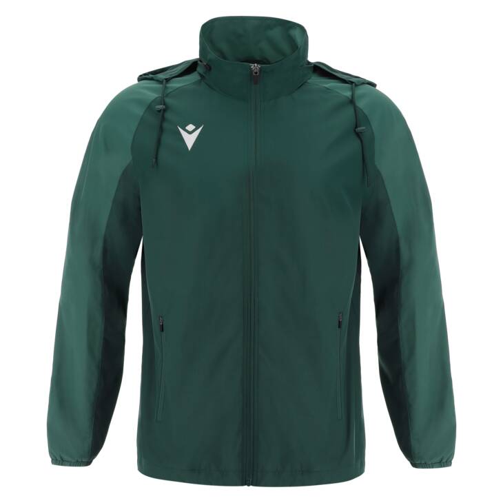 ELBRUS FULL LENGHT ZIP RAINJACKET BGRN/LBGRN,M - Slika 4