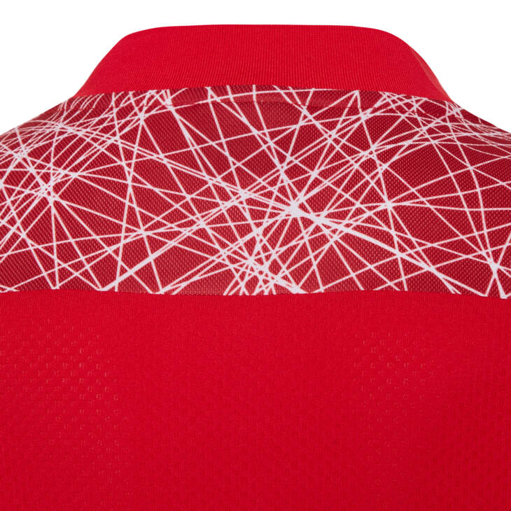 CHENDA POLO RED/WHT SS,XL - Slika 4