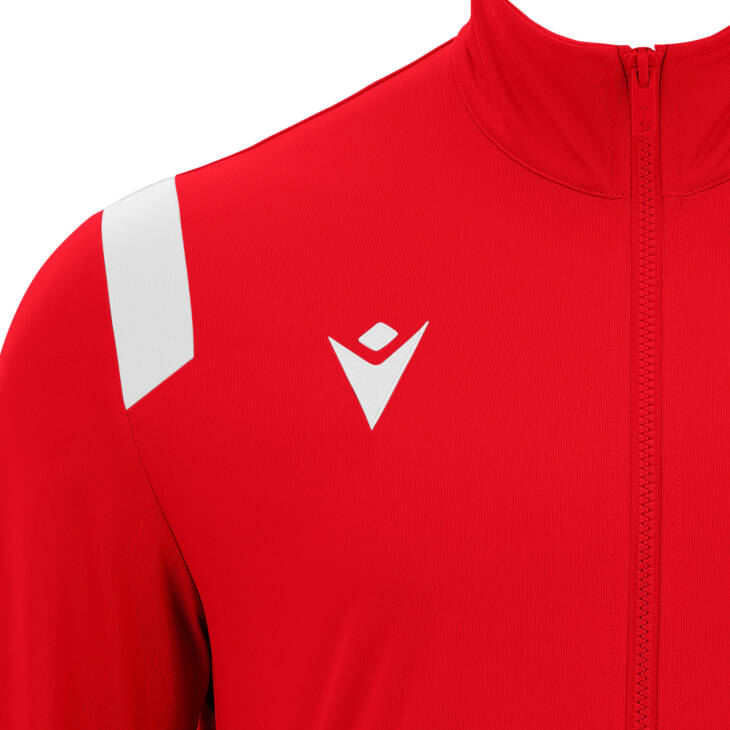 FUJIN FULL ZIP TOP RED/WHT,XL - Slika 3
