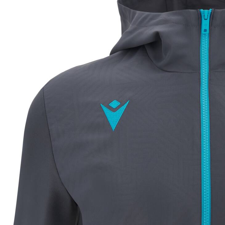 TIAMAT FULL ZIP MICRO HOODY TOP ANT/NSKY,M - Slika 3