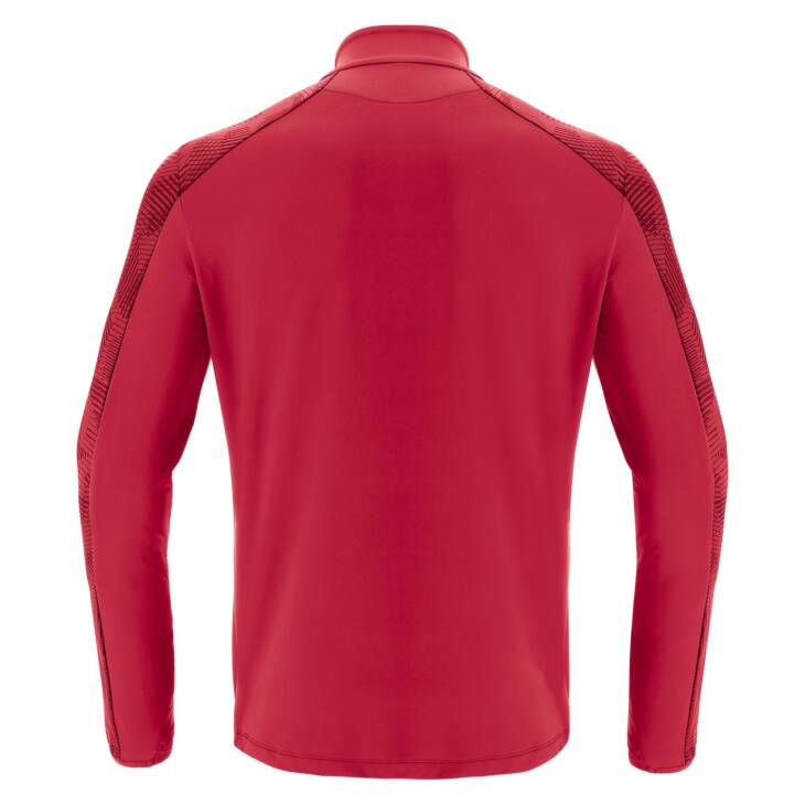 NARYN 1/4 ZIP TOP RED/DRED,L - Slika 5
