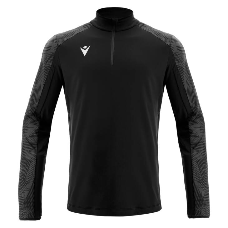 NARYN 1/4 ZIP TOP BLK/DGRY,XL - Slika 4
