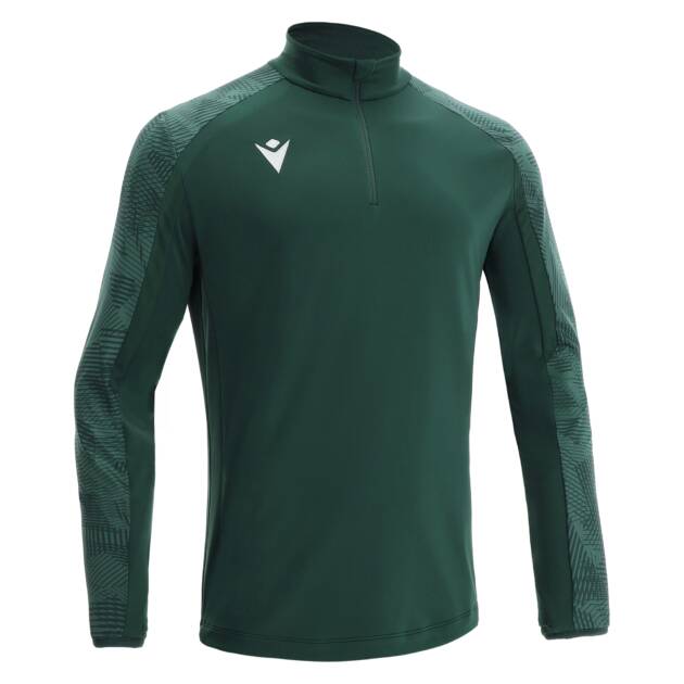 NARYN 1/4 ZIP TOP BGRN/LBGRN,M