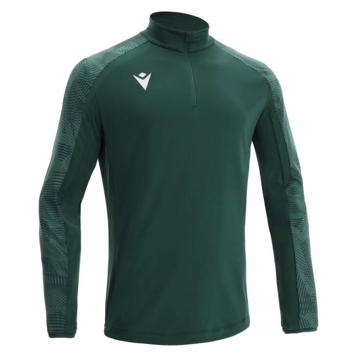 NARYN 1/4 ZIP TOP BGRN/LBGRN,M