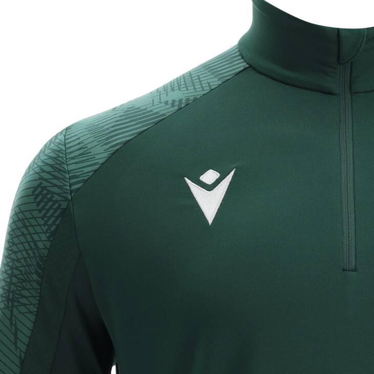 NARYN 1/4 ZIP TOP BGRN/LBGRN,M - Slika 3