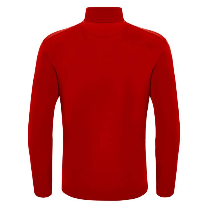FRASER 1/4 ZIP TOP RED/WHT,XL - Slika 6