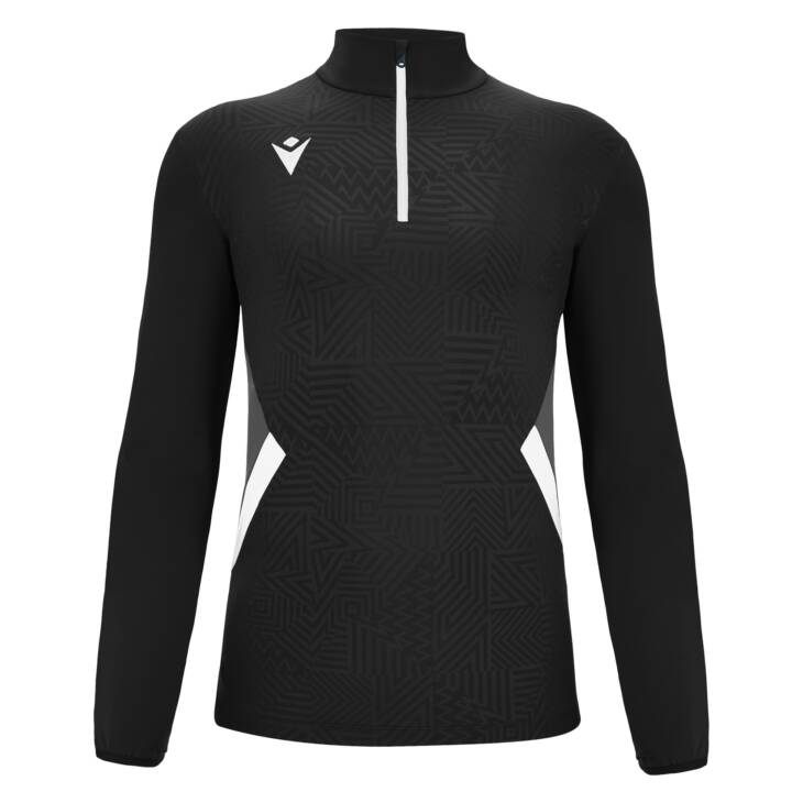 FRASER 1/4 ZIP TOP BLK/WHT,XXL - Slika 5