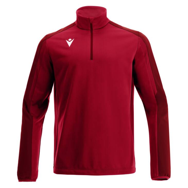 ARNO 1/4 ZIP TOP RED/DRED ,S - Slika 4