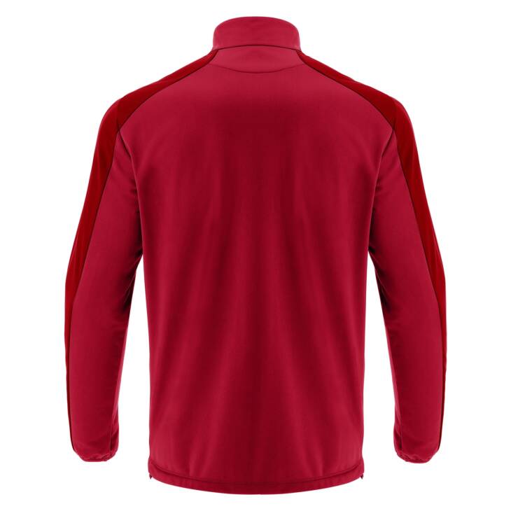 ARNO 1/4 ZIP TOP RED/DRED ,S - Slika 5