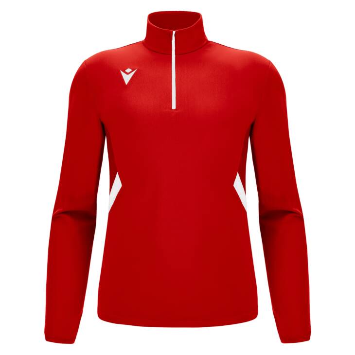 PIAVE 1/4 ZIP TOP RED/WHT,XXL - Slika 2