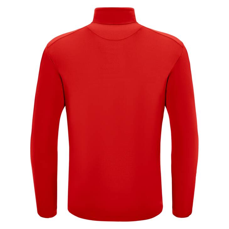 PIAVE 1/4 ZIP TOP RED/WHT,XXL - Slika 3