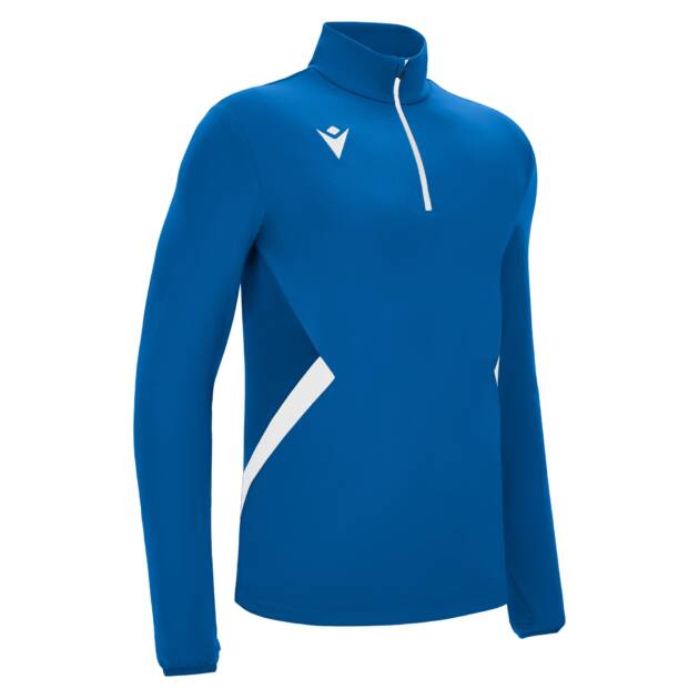 PIAVE 1/4 ZIP TOP ROY/WHT,M