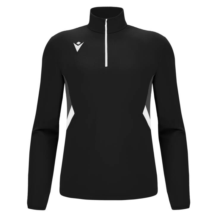 PIAVE 1/4 ZIP TOP BLK/WHT,M - Slika 2
