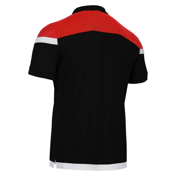 SHOFAR POLO BLK/RED, S - Slika 2