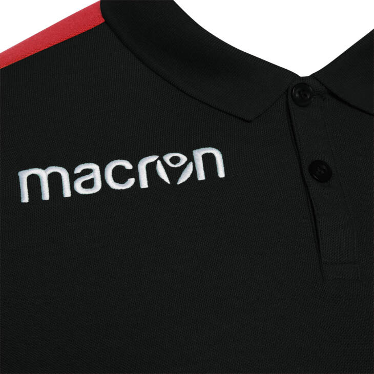 SHOFAR POLO BLK/RED, S - Slika 3