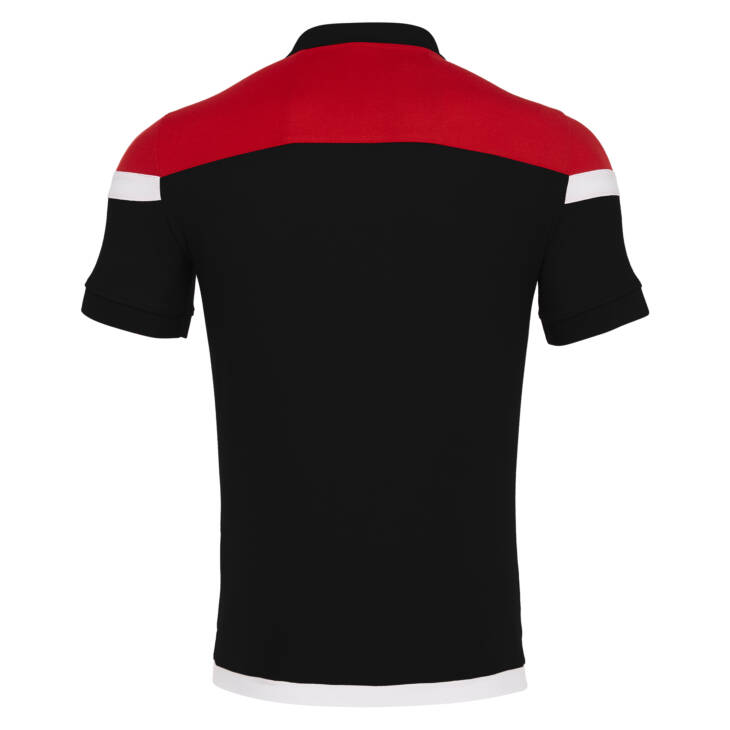 SHOFAR POLO BLK/RED, S - Slika 6