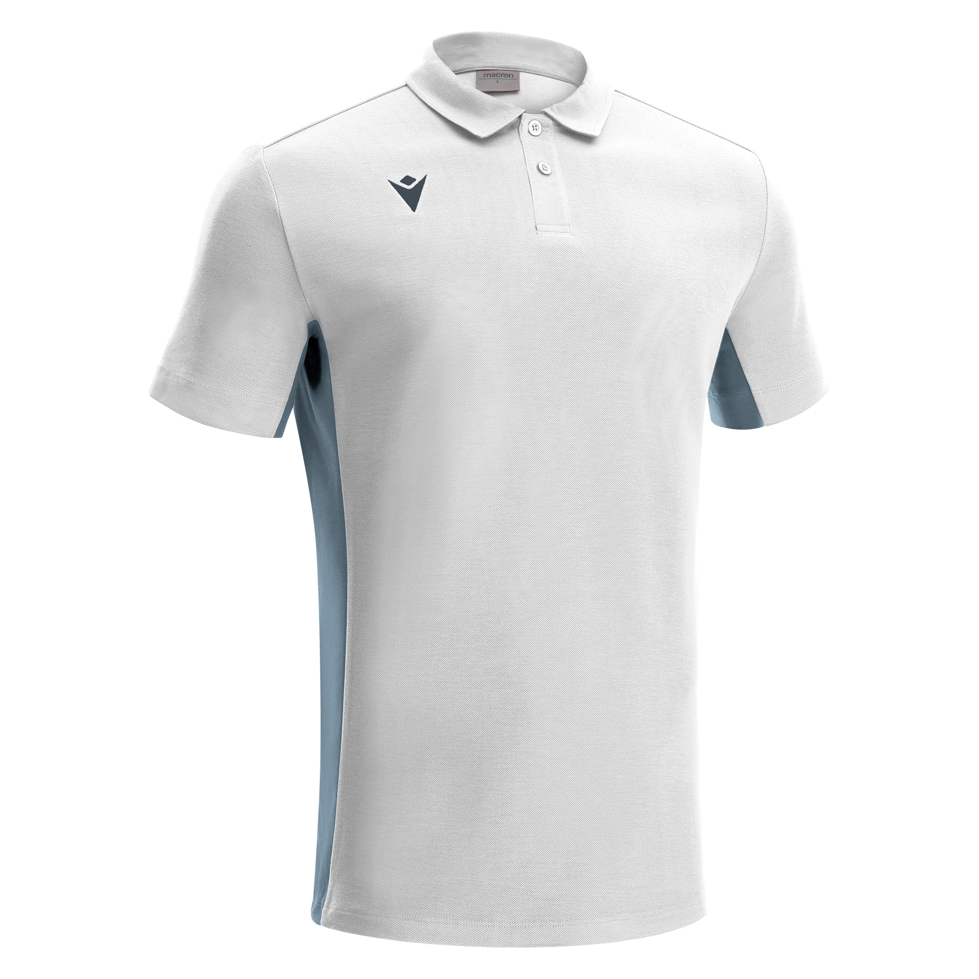 CLARINET POLO WHT/SLV,3XL
