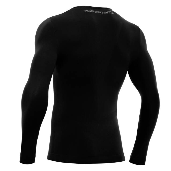 PERFORMANCE TECH UNDERWEAR TOP LS BLK, 3XS - Slika 2