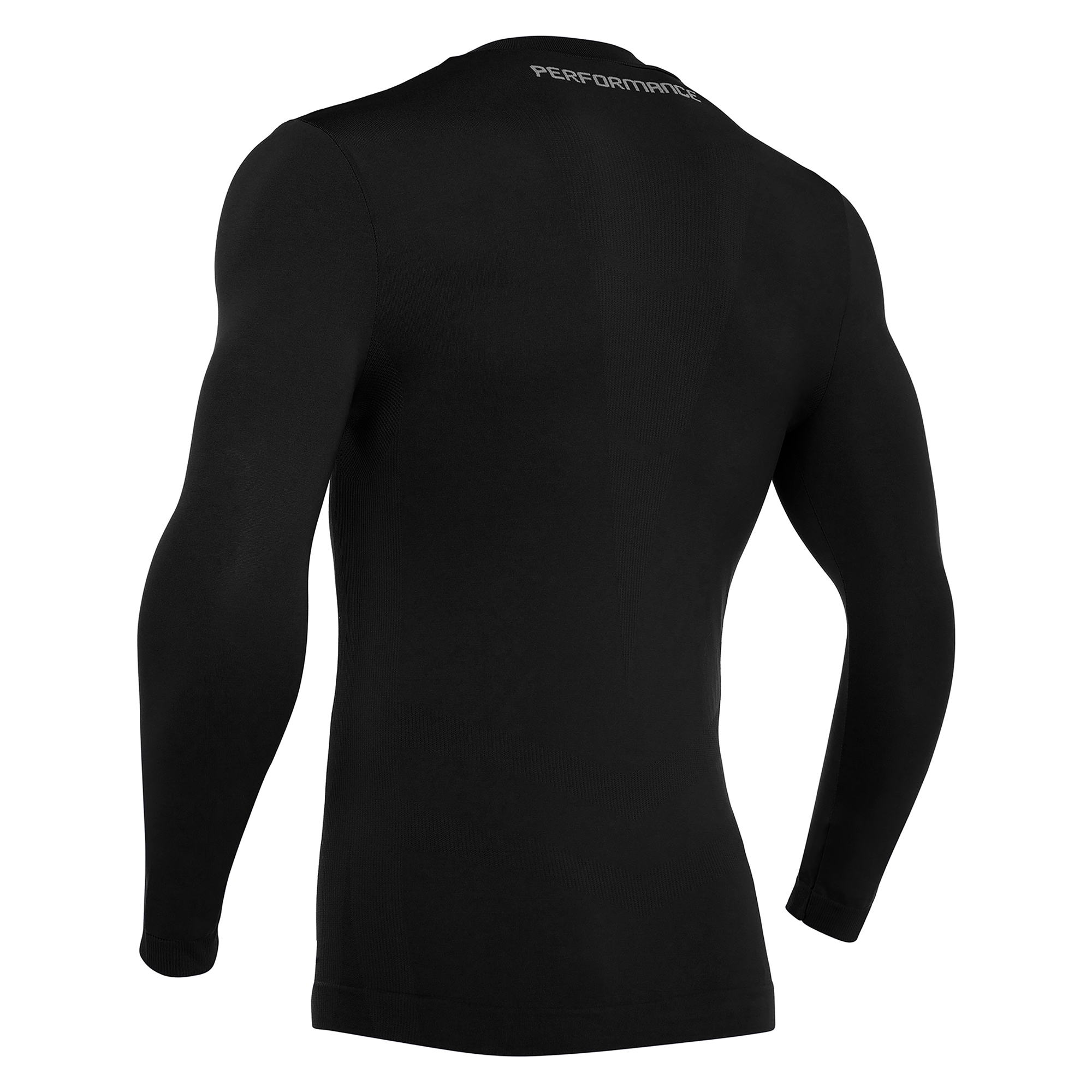PERFORMANCE TECH UNDERWEAR TURTLENECK TOP BLK  3XS