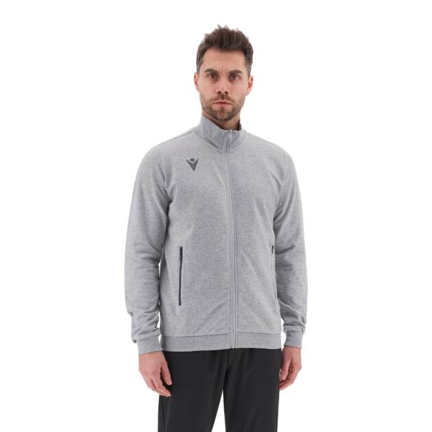 BEAT FULL LENGTH ZIP TOP GRY MEL,XXL