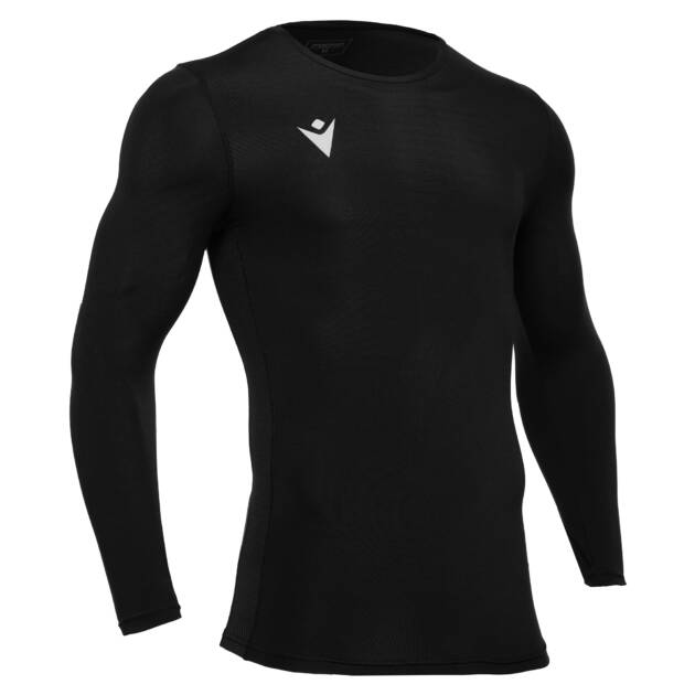 HOLLY TECH UNDERWEAR TOP LS BLK,3XL