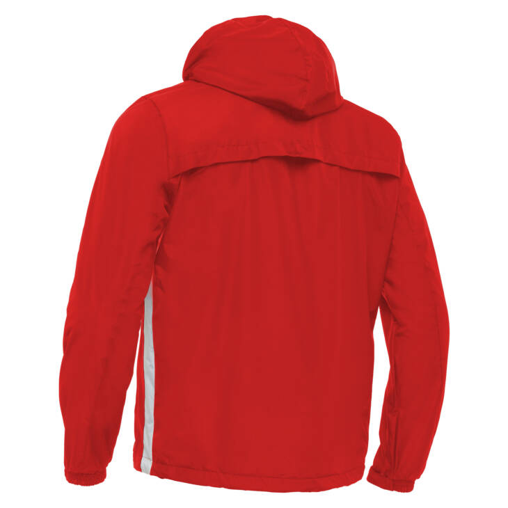 CALGARY FULL ZIP WINDBREAKER RED/WHT, XL - Slika 2