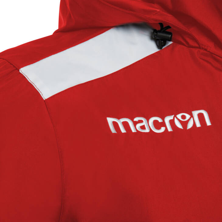 CALGARY FULL ZIP WINDBREAKER RED/WHT, XL - Slika 3