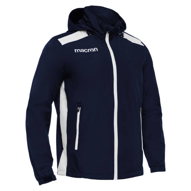 CALGARY FULL ZIP WINDBREAKER NAV/WHT, S