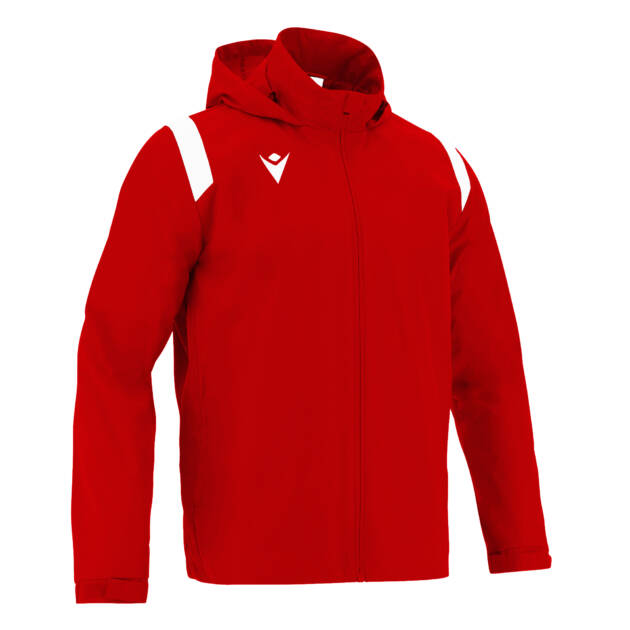 SARANSK FULL ZIP WINDERBRAKER RED/WHT ,XL