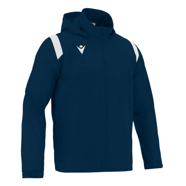 SARANSK FULL ZIP WINDERBRAKER NAV%WHT ,M
