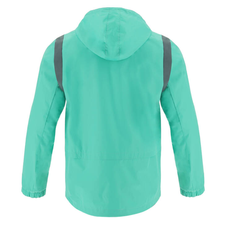 SARANSK FULL ZIP WINDERBRAKER TURQ/ANT, M - Slika 5