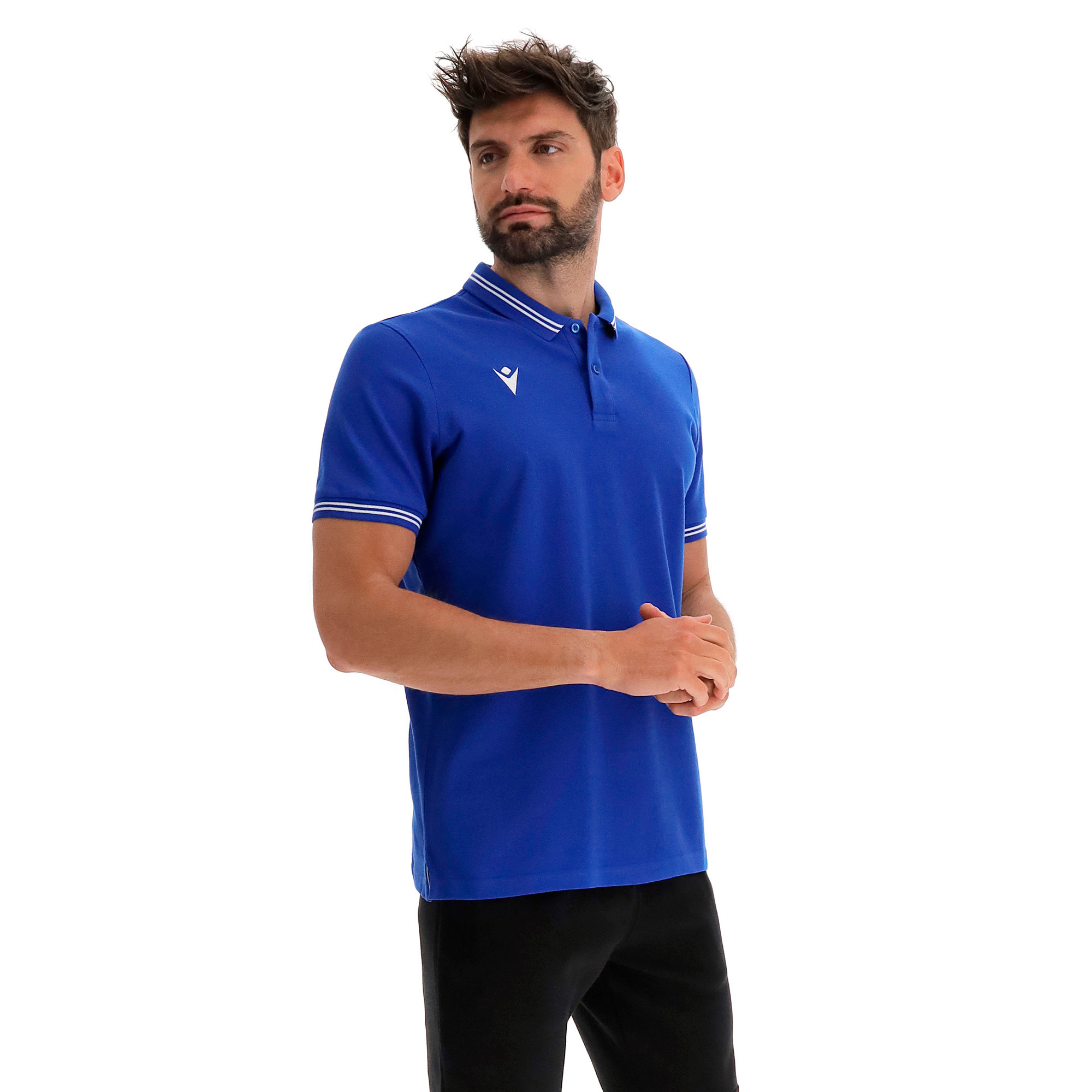 YUKAR POLO ROY/WHT SS,M