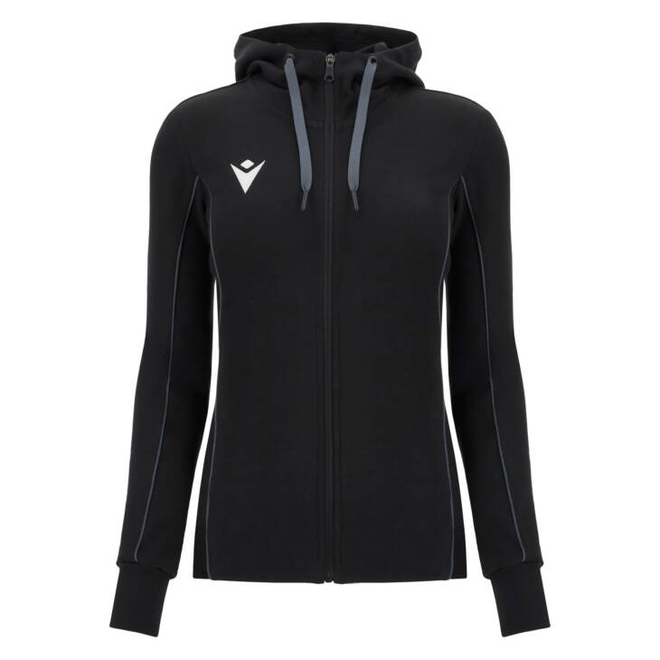 BASS ECO FULL ZIP HOODY WOMAN BLK/ANT,M - Slika 5