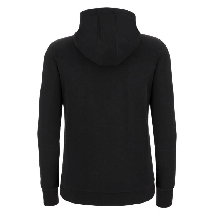 BASS ECO FULL ZIP HOODY WOMAN BLK/ANT,M - Slika 6