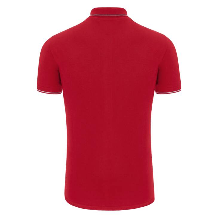COMEDY ECO POLO SS, RED/NS,M - Slika 6