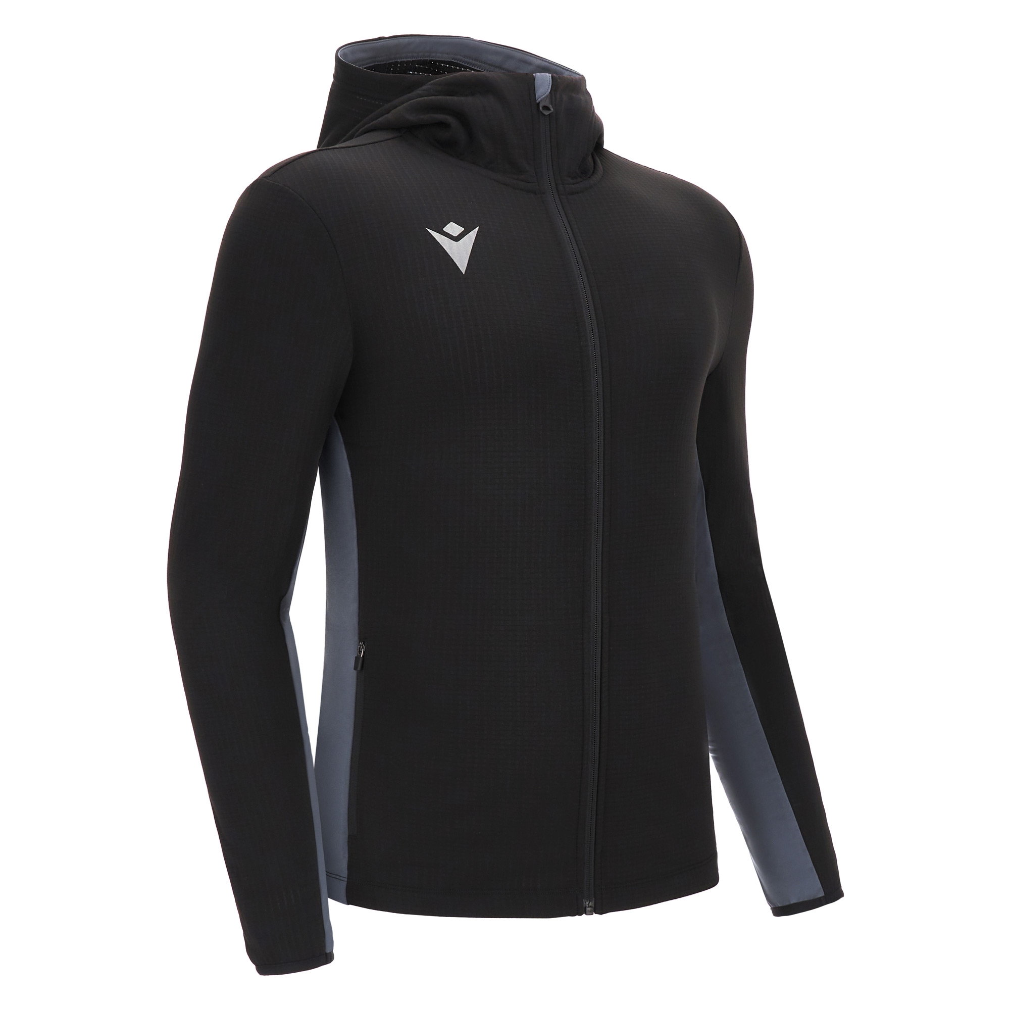 SUCCESS 3D HOODY FULL ZIP BLK/ANT,M