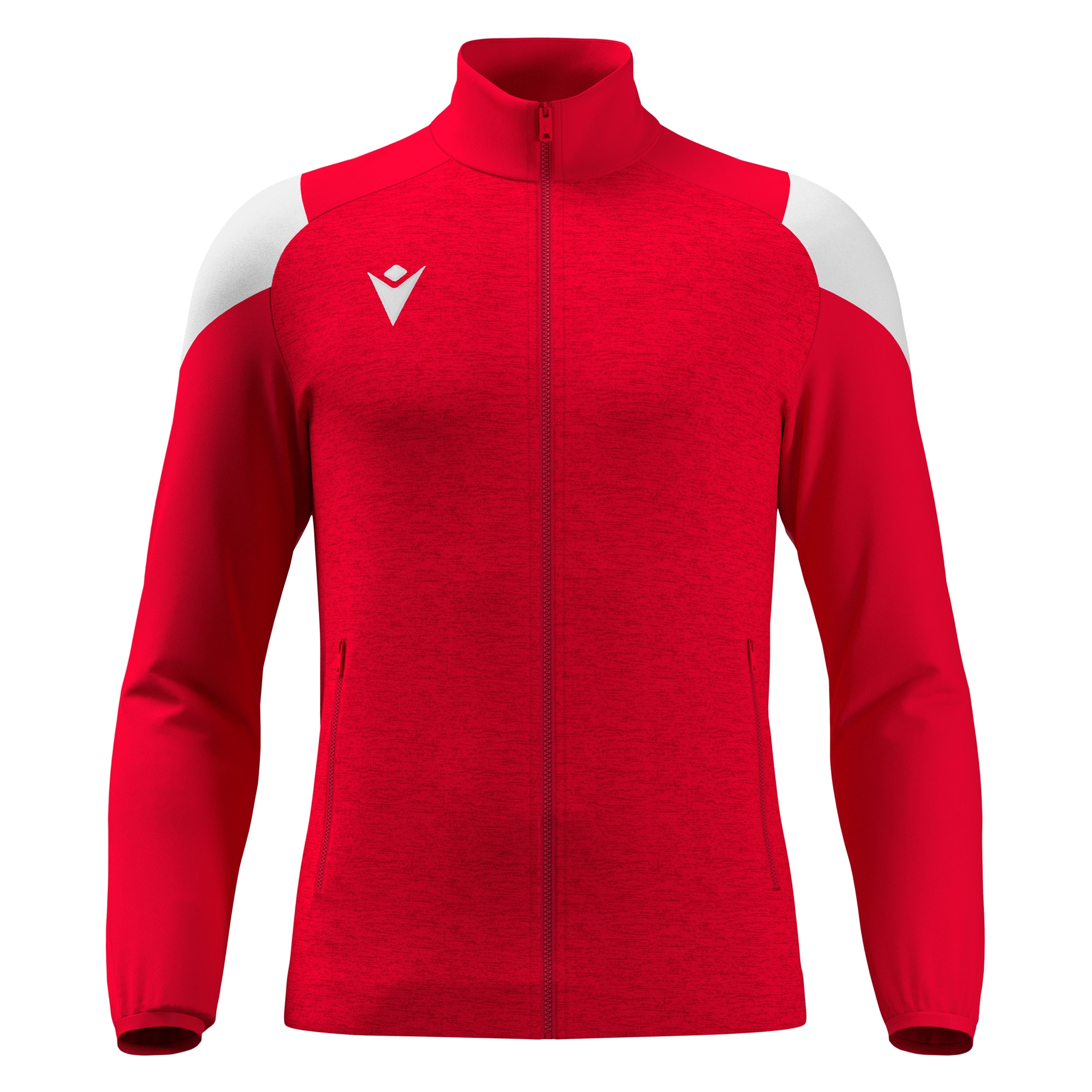 VANIR FULL ZIP TOP, RED/WHT,XXL - Slika 5