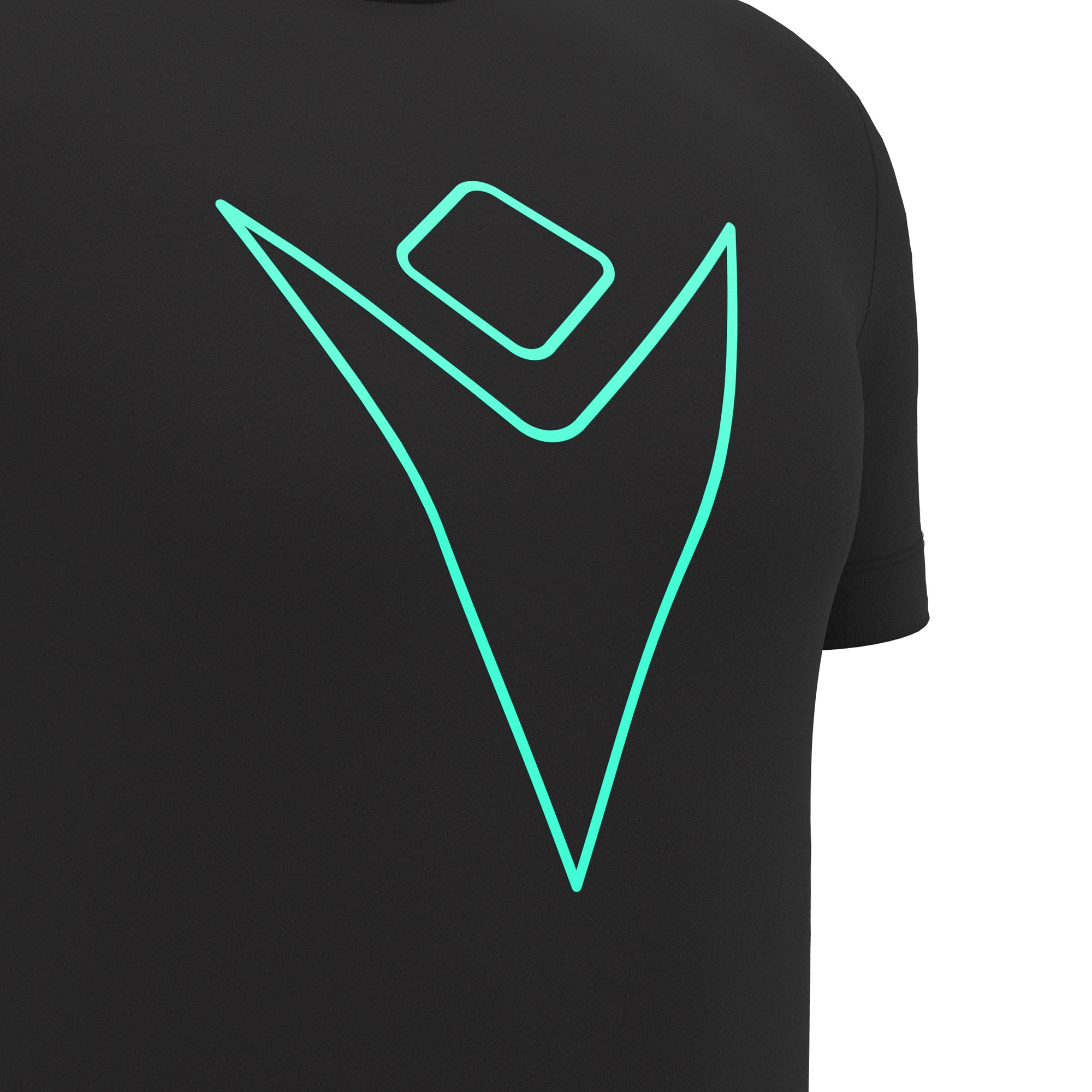 GADREEL ECO T-SHIRT HERO SS BLK,L - Slika 3