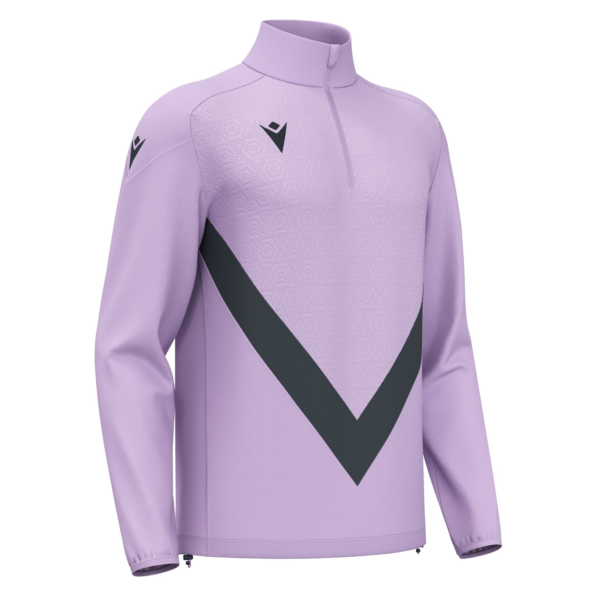 ANDUIN 1/4 ZIP TOP, LIL/ANT,XL