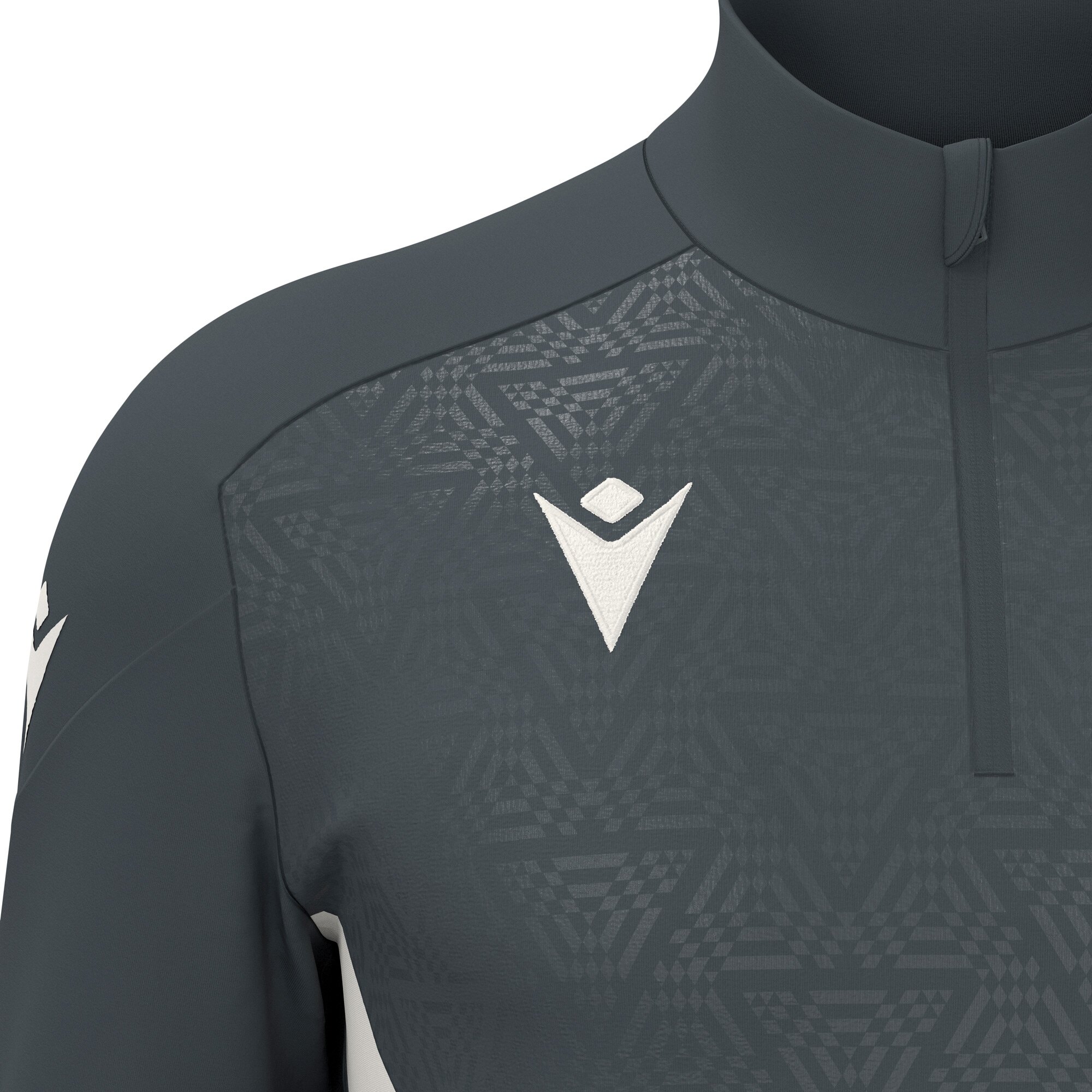 YARUGA 1/4 ZIP TOP ANT/OFFW,XL - Slika 3
