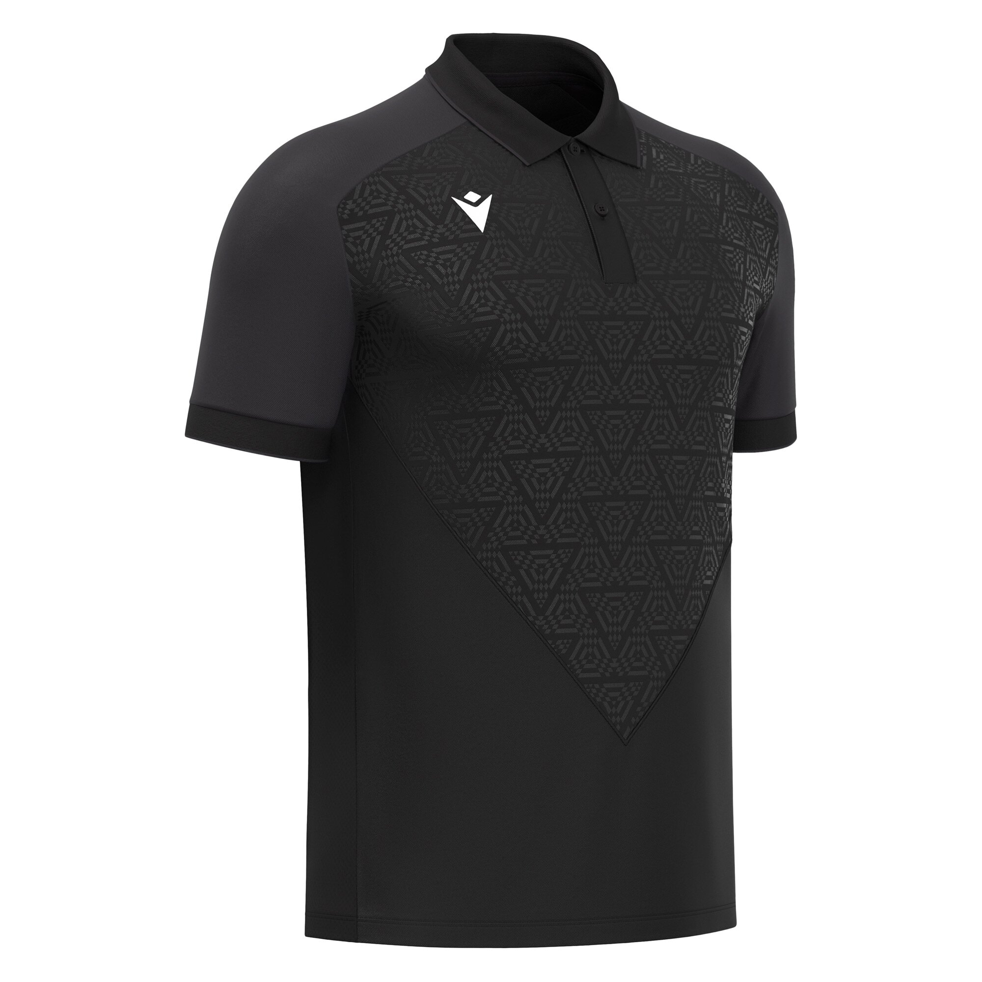 BALDWIN POLO BLK/DGRY,M
