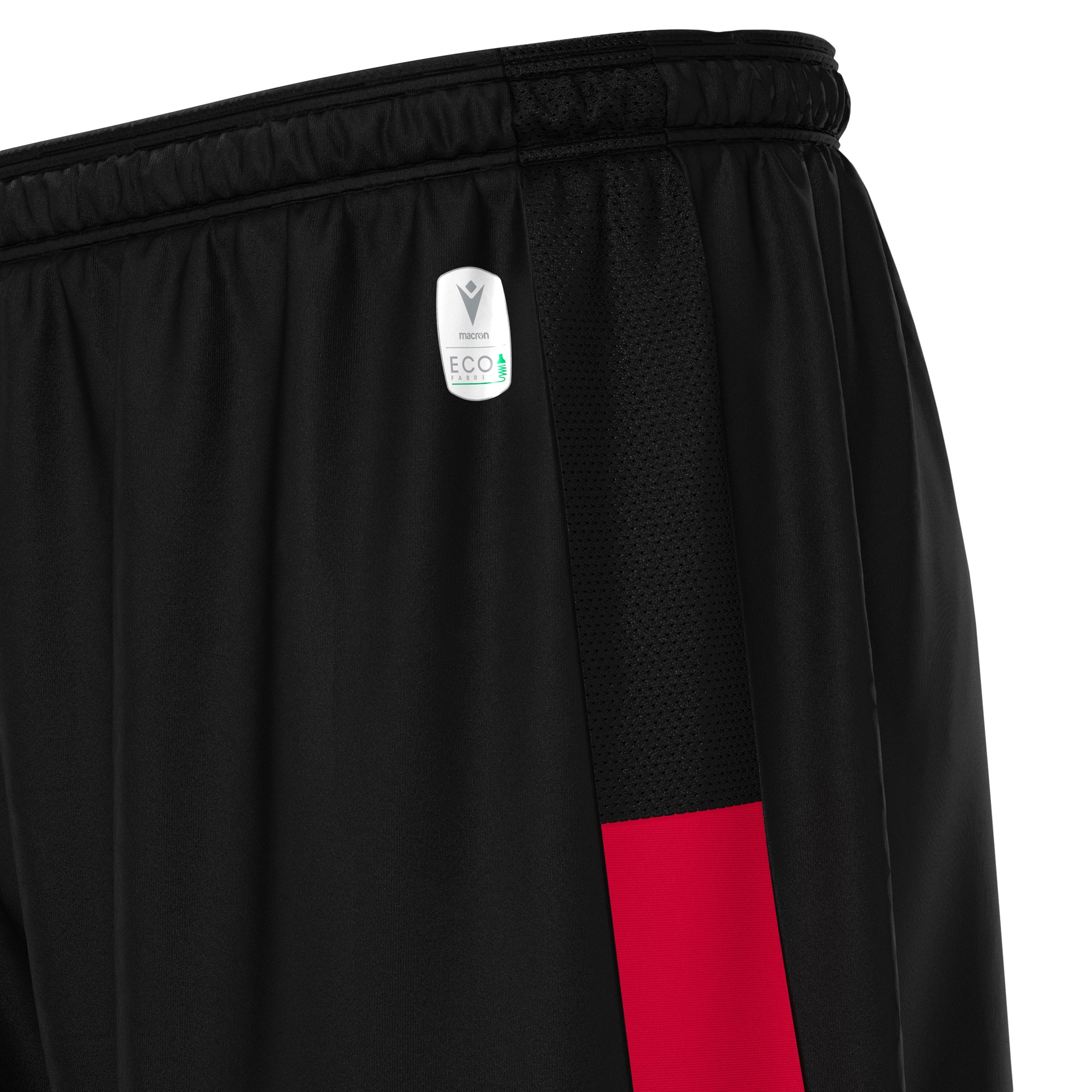 SKARA ECO SHORTS BLK/RED L - Slika 4