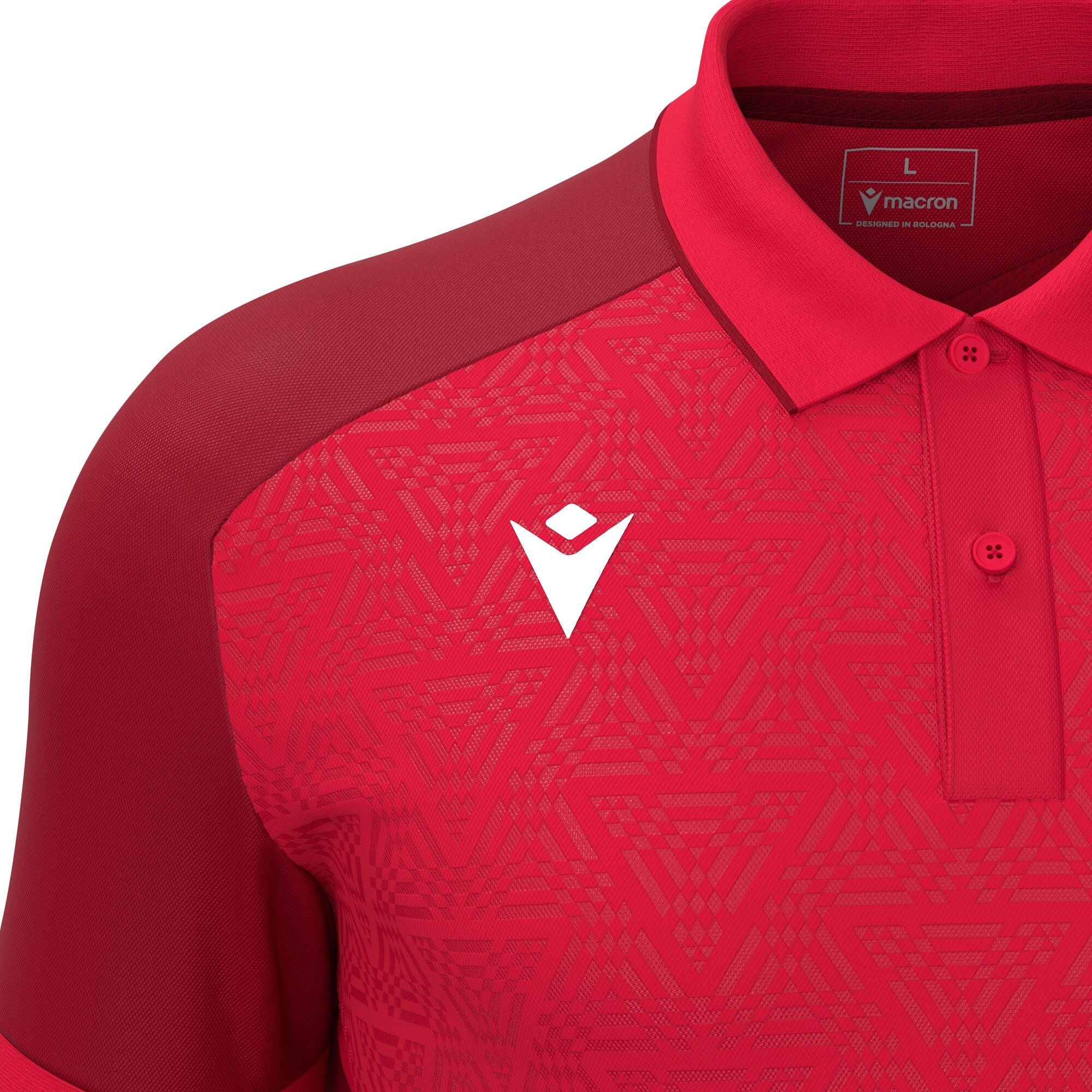 BALDWIN POLO RED/DRED, M - Slika 3