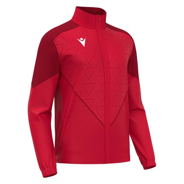POSEIDON FULL ZIP TOP RED/DRED ,4XL