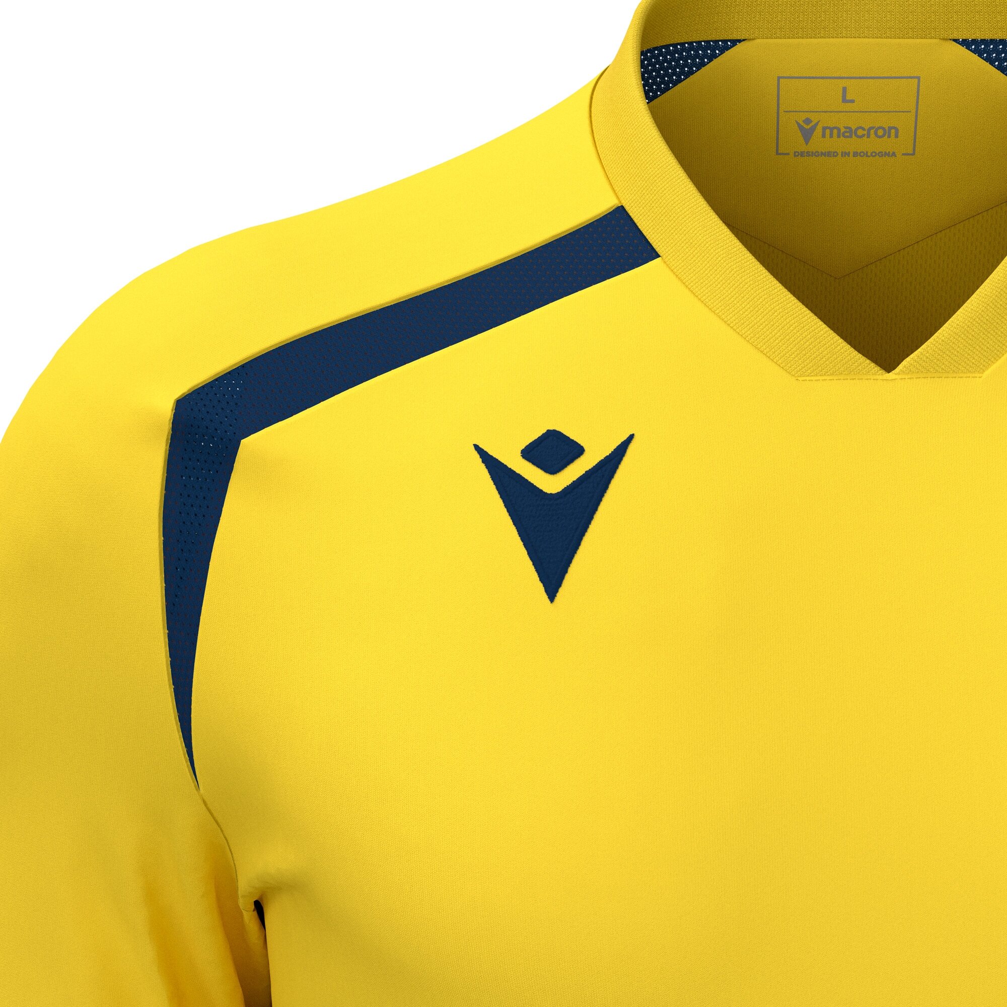 WYRM SHIRT SS YEL/NAV, L - Slika 3