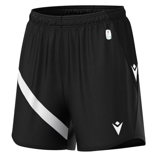 BANSHEE ECO WMN SHORTS BLK/WHT,S